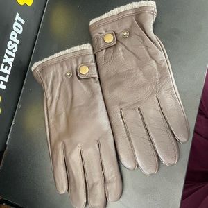🧤 Men’s Cashmere Insulated Leather Driving Gloves 🧤